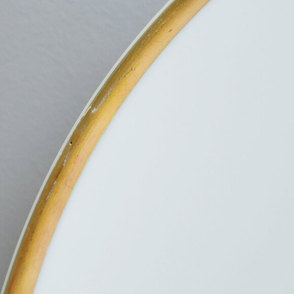 Vintage PM Jaeger & Co. Harvest Dinner Plate, Grapes & Walnuts, Heavy Gold Trim - Picture 3 of 10